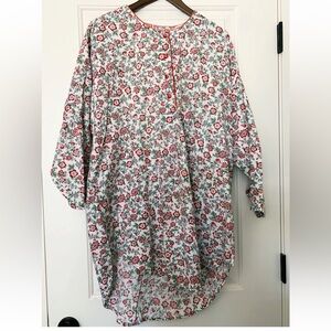 Vintage Gold Label VS Floral Cotton Night Gown size small
